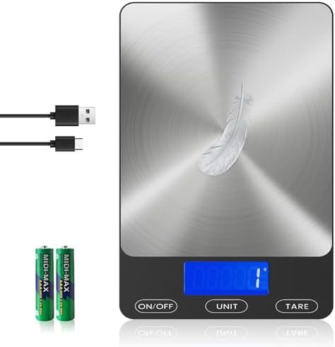 Food Scale -33lb Digital Kitchen Scale for Food Ounces Grams