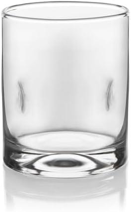 Libbey Impressions Rocks Glasses, Set of 4, 12.5 fluid ounces