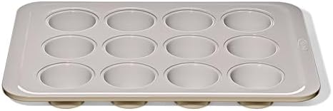 OXO Good Grips Non-Stick Pro Ceramic Coated Metal Bakeware, 12-Cup