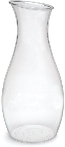 Carlisle Plastic Carafe, 1.5 L, Water, Juice and Wine, Clear