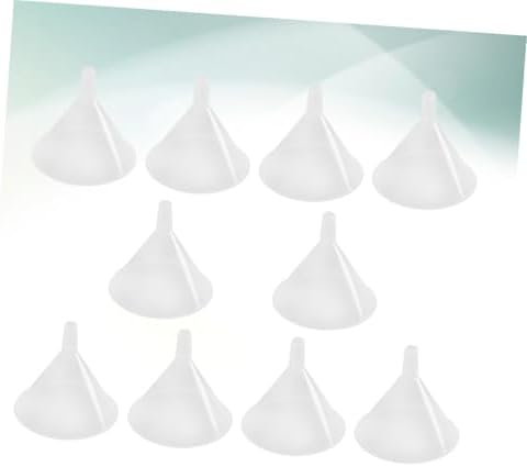 Beavorty 10pcs Food Grade Pp Kitchen Funnels 150mm Wide Mouth Liquid