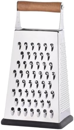 Stainless Steels Metal Box Grater Handheld Kitchen Food Shredders for