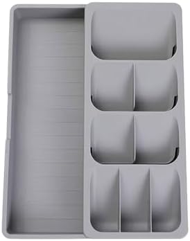 Flatware Drawer Organizer, Silverware Organizer Storage Utensil Tray
