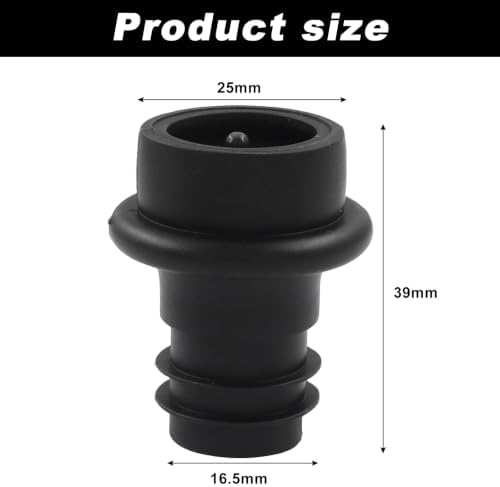 Wine Vacuum Stoppers - 12-Pack Reusable Rubber Wine Saver Preserver