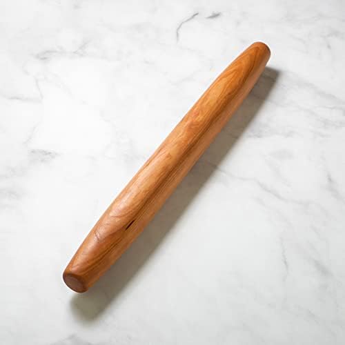 French Rolling Pin - 20” inch Tapered Rolling pin, French Style - Made