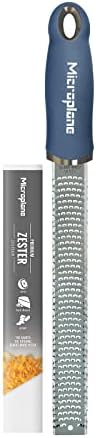 Microplane Premium Zester Grater in Denim Blue | Lemon Zester tool