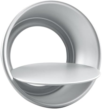 TOYANDONA DIY Baking Mold 3Pcs 6 Inch Aluminum Alloy round Cake Pans