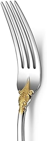 KEAWELL Luxury 4-Piece 18/10 Stainless Steel Dinner Fork Set