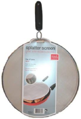 Good Cook 11-1/4 in. L Silver/Black Splatter Screen by GoodCook