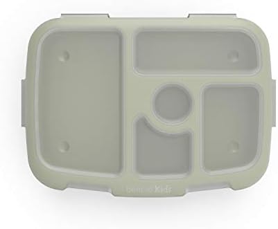 Bentgo Kids Prints Tray with Transparent Cover, 5-Compartment