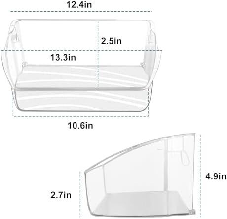 242079701 Refrigerator Door Bin Compatible with 242011501 Door Bin