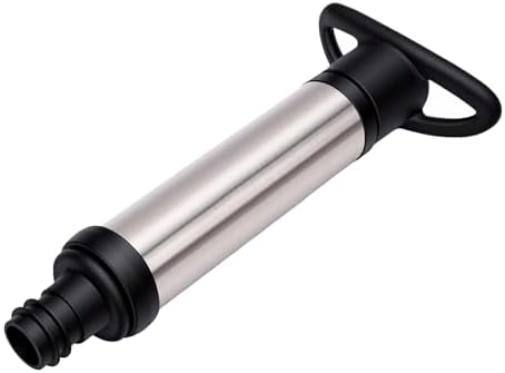 EVGATSAUTO Vacuum Pump Wine Stopper Set Stainless Steel Wine Preserver