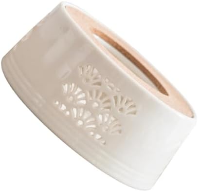 Ceramic Tea Warmer with Hollow Design for Gentle Heating