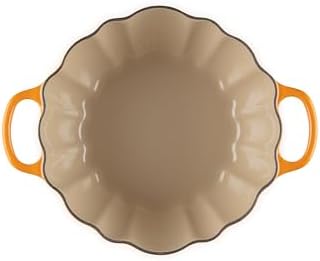 Le Creuset Enameled Cast Iron Signature Pumpkin Cocotte, 4 qt., Persimmon