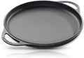 COOKLIFE 12inch Lightweight Pre-Seasoned Cast Iron Griddle Smooth Grill Pan