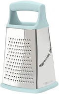 Tovolo Box Grater 4 Sided Large Stainless Steel Cheese Grater for