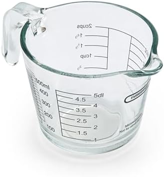 Farberware 2-Cup Borosilicate Glass Wet and Dry Measuring Cup with