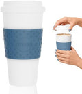Copco Acadia 16 oz Travel Mug - Insulated Reusable Coffee Tumbler with