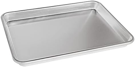 Fat Daddio's Natural Aluminum Quarter Sheet Pan, 2-Pack