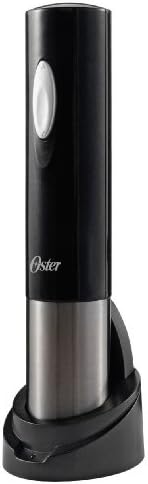 Oster FPSTBW8225 Electric Wine Opener, Tuxeduo Black