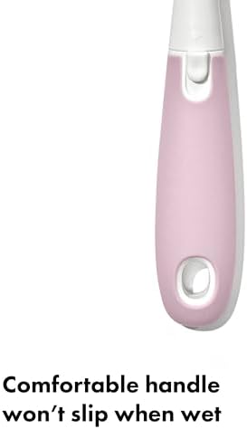 OXO Tot Baby Bottle Brush with Nipple Cleaner, Baby Bottle Cleaner