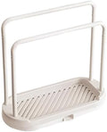 Kitchen Cloth Rack, Double-Layer, Beige