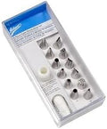Ateco 14-Piece Cake Decorating Set, Silver