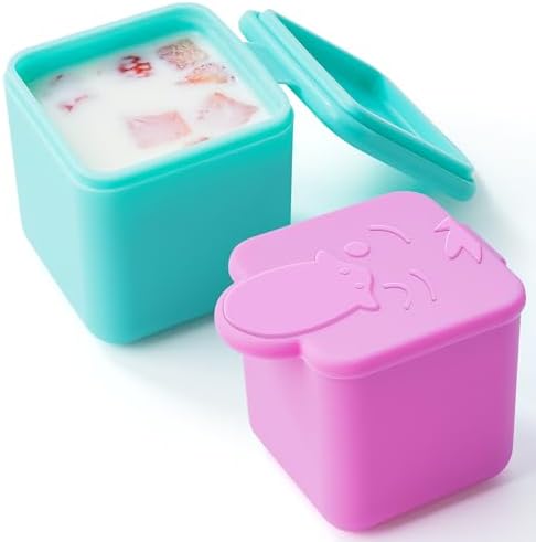 Homotte Leakproof Dips Containers Compatible with Omie Lunch Box for