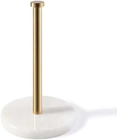 Koville Marble Paper Towel Holder, 6" Stone Base