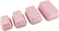 ZJchao Collapsible Silicone Food Storage Set 4 Piece Airtight