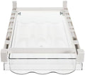 Large Capacity Drawer Style Egg Holder with Stackable PET Grid