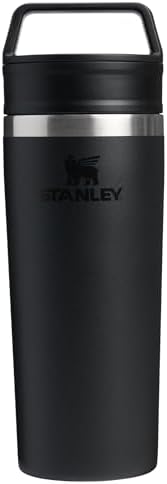STANLEY Cafe-To-Go Travel Mug, 16 oz, Black 2.0