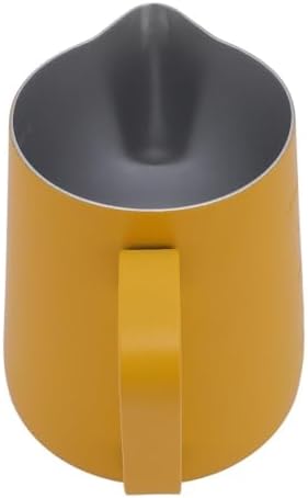 300ML/500ML Stainless Steel Yellow Frothing Pitcher Delicate Control