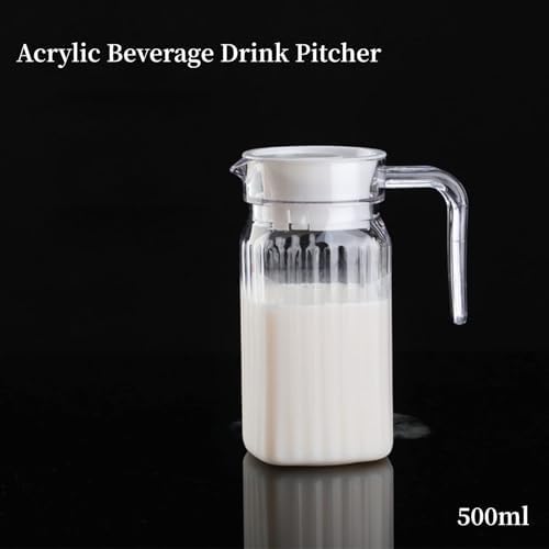 Acrylic Juice Pitcher, Shatterproof Drink Dispenser, Premium Material