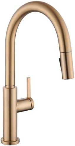 AguaStella AS31CPB Kitchen Sink Faucet, Champagne Bronze