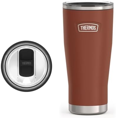 THERMOS Icon Series 24oz Stainless Steel Tumbler with Slide Lock Lid