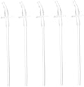 5 Sets Liquid Silicone Replacement Straws, Reusable Drinking Tubes