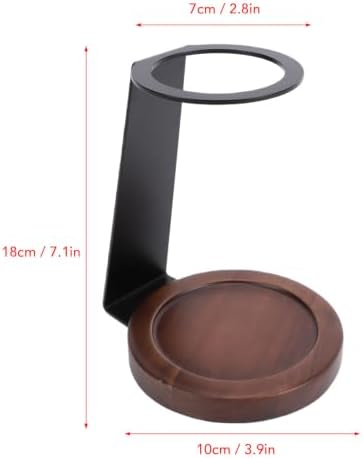 Asixxsix Pour Over Coffee Maker Set, Aluminum Alloy, Solid Wood Coffee