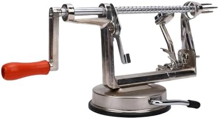 Naroote Peeler Corer, 304 Stainless Steel Hand Crank Peeling Tool