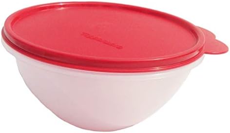 Tupperware Wonderlier Bowls 3 Cup Sheer Bowl with Red Seal