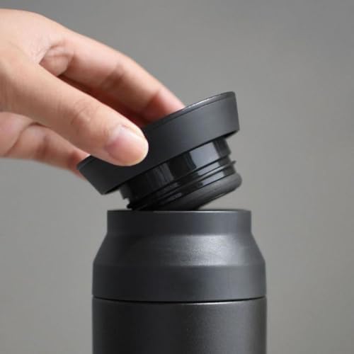 KINTO 20946 Travel Tumbler, 16.9 fl oz (500 ml), Black, Double Wall