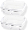 2PCS WR71X11052 Gallon Bin for Right Side Compatible with ge
