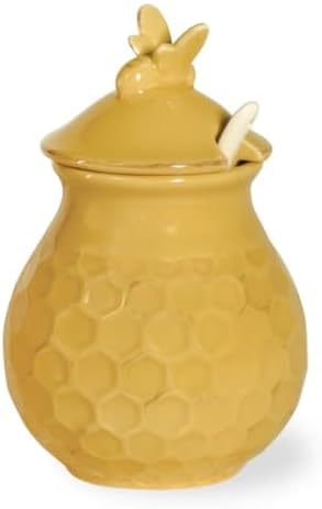 Boston International Embossed Stoneware Cream and Sugar Set, 2-Piece