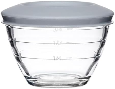 Anchor Hocking Glass 6 Piece 2 Cup 4-IN-1 PREP BOWLS