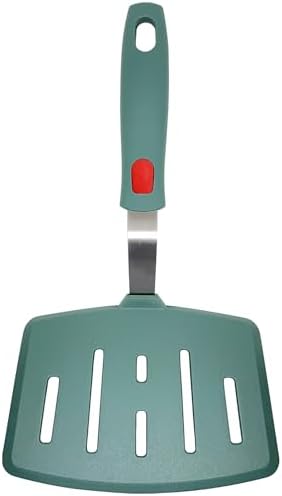 Silicone Spatula Turner, Heat Resistant Pancake Spatula for Non Stick