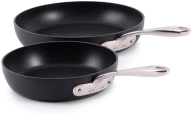 All-Clad HA1 Expert Nonstick , 2-Piece Fry Pans Set, Induction Ready