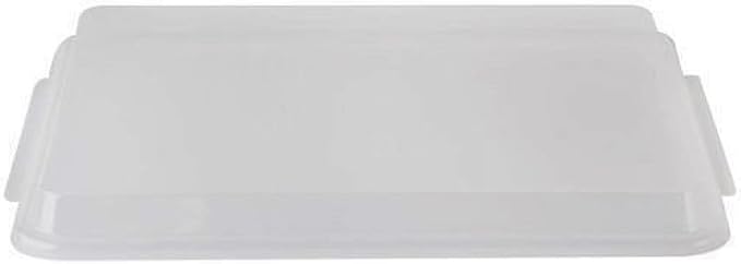 TrueCraftware- Half Size Polypropylene Sheet Pan Cover Clear Color Set of 2- - Image 4