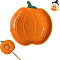 Ceramic Spoon Rest for Stove Top, Halloween Pumpkin Cute Spoon Rest