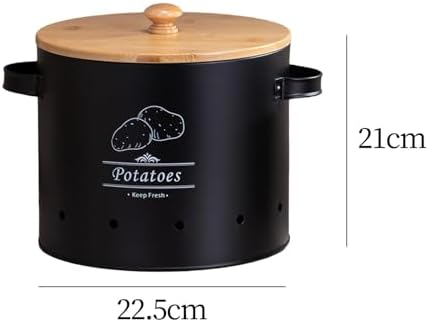 Potato Storage Tin Vegetables Storage Bin, Kitchen Organizer Kitchen