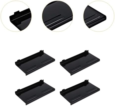 Spice Drawer Organizer Insert Tray, 4-Pack Acrylic Expandable Rack for